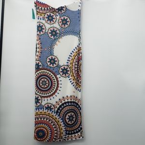 NWT COLORFUL  SLEEVLESS DRESS